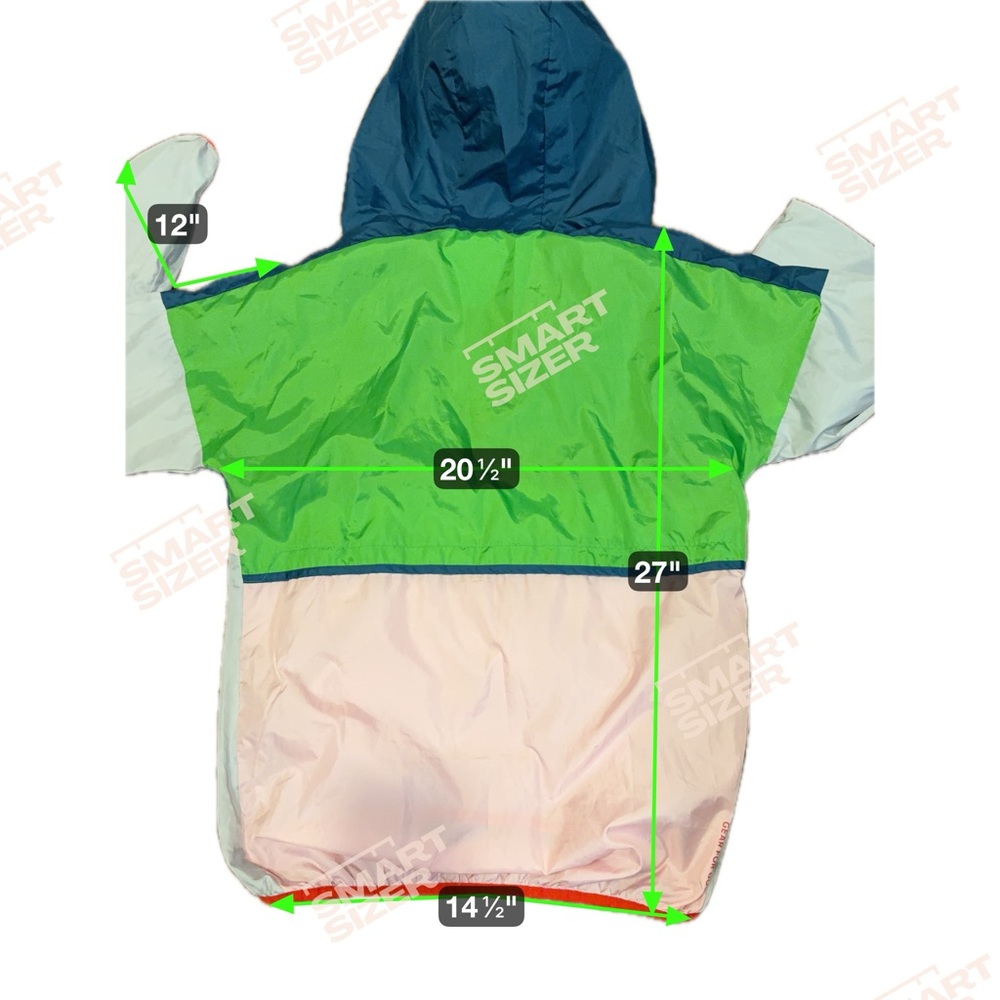 Cotopaxi Teca Half Zip Blue and Green Color Block Jacket-Unisex - Picture 8 of 8